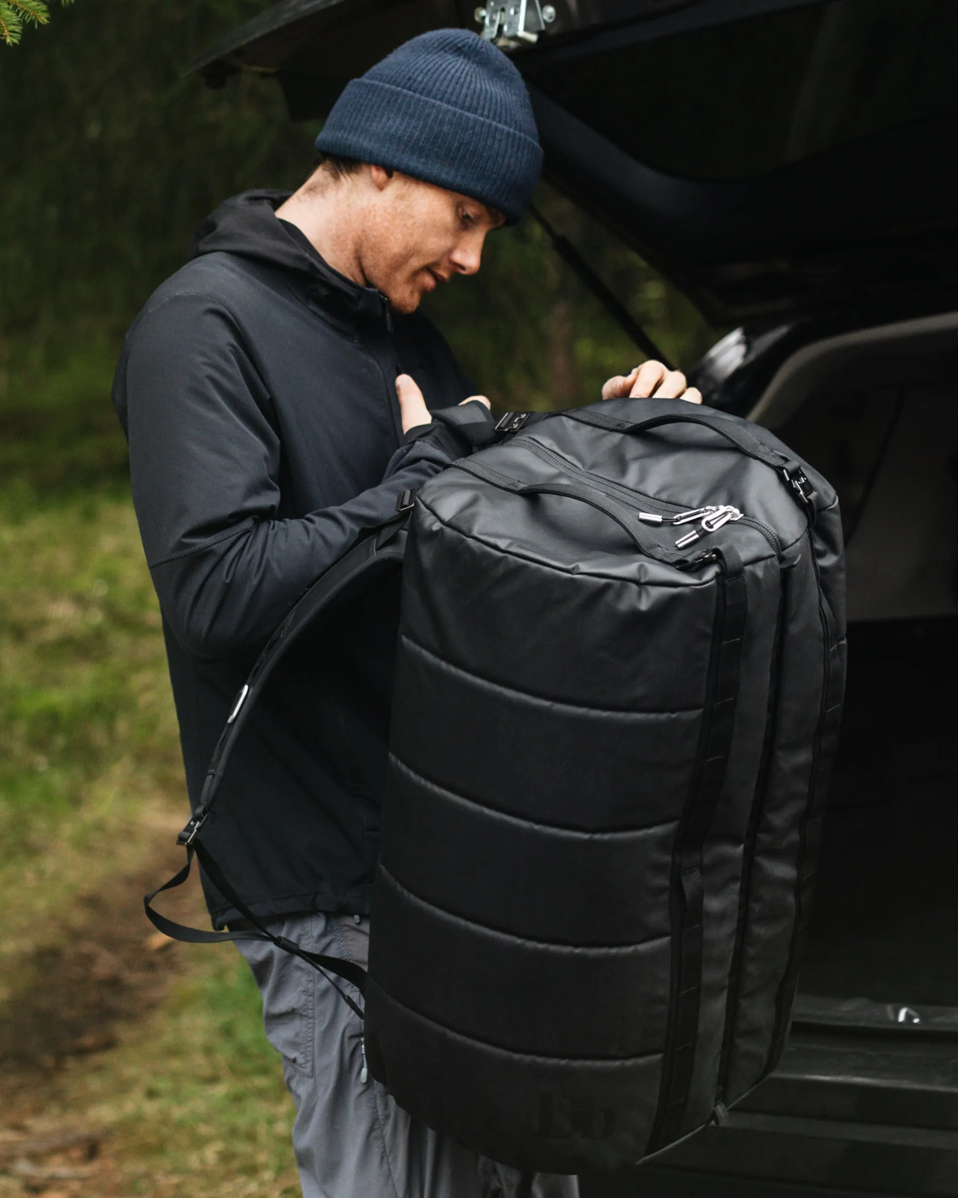 DB Journey - Roamer Split Duffel 70L - Black Out