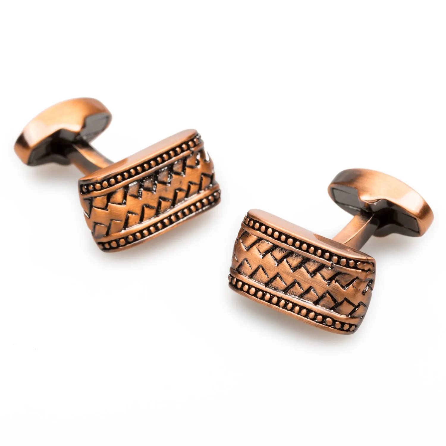 DiCaprio Antique Copper Cufflinks