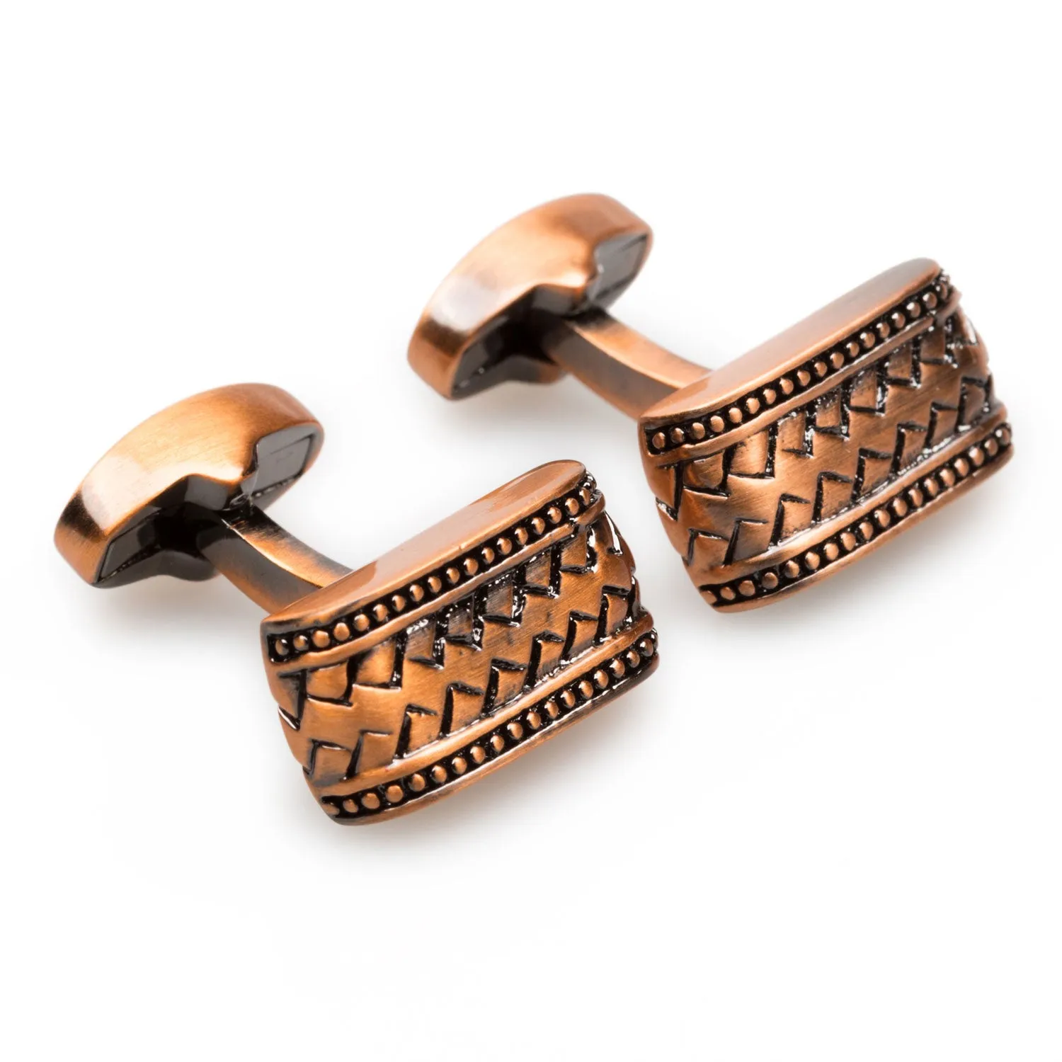 DiCaprio Antique Copper Cufflinks