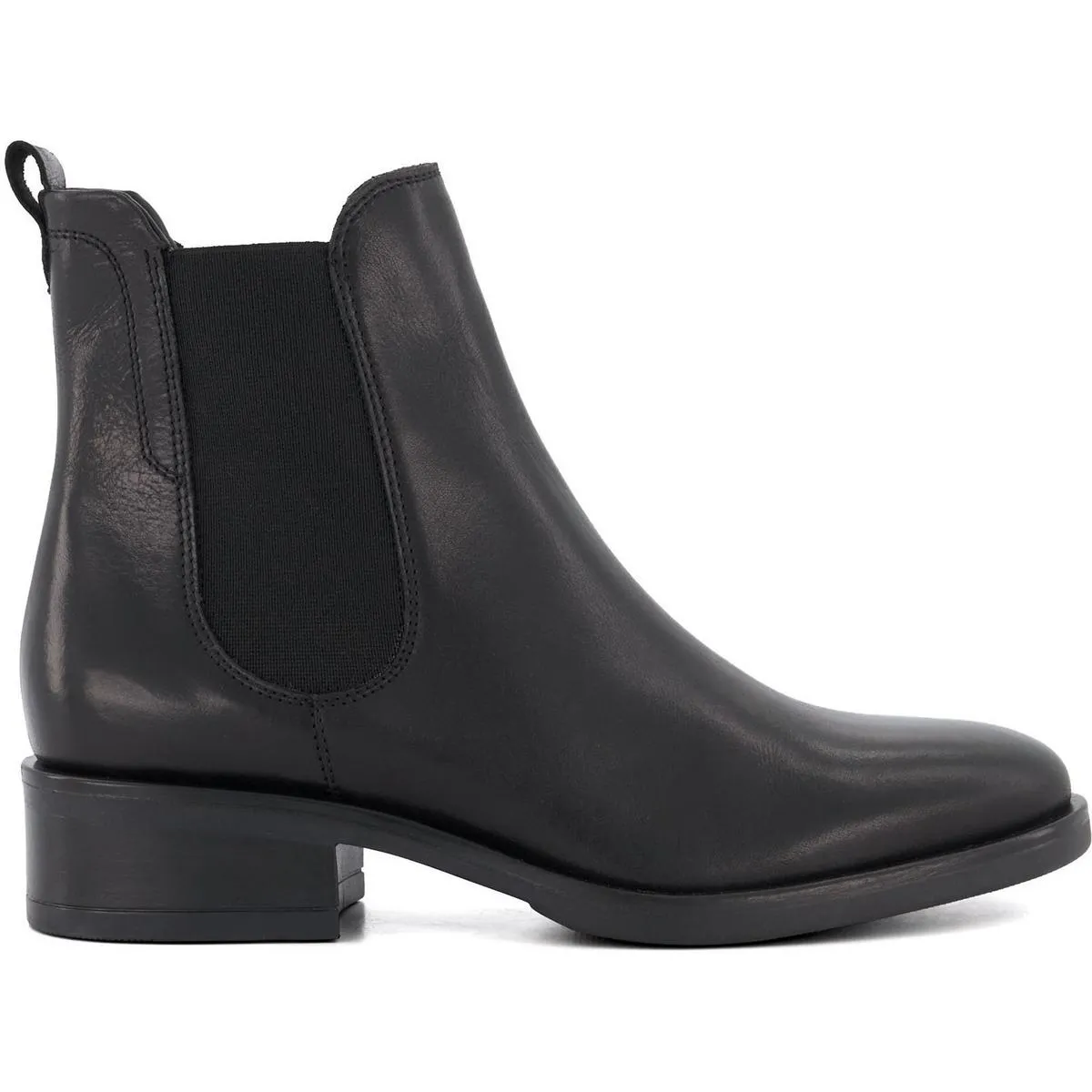 Dune Panoramic Ankle Boot Black