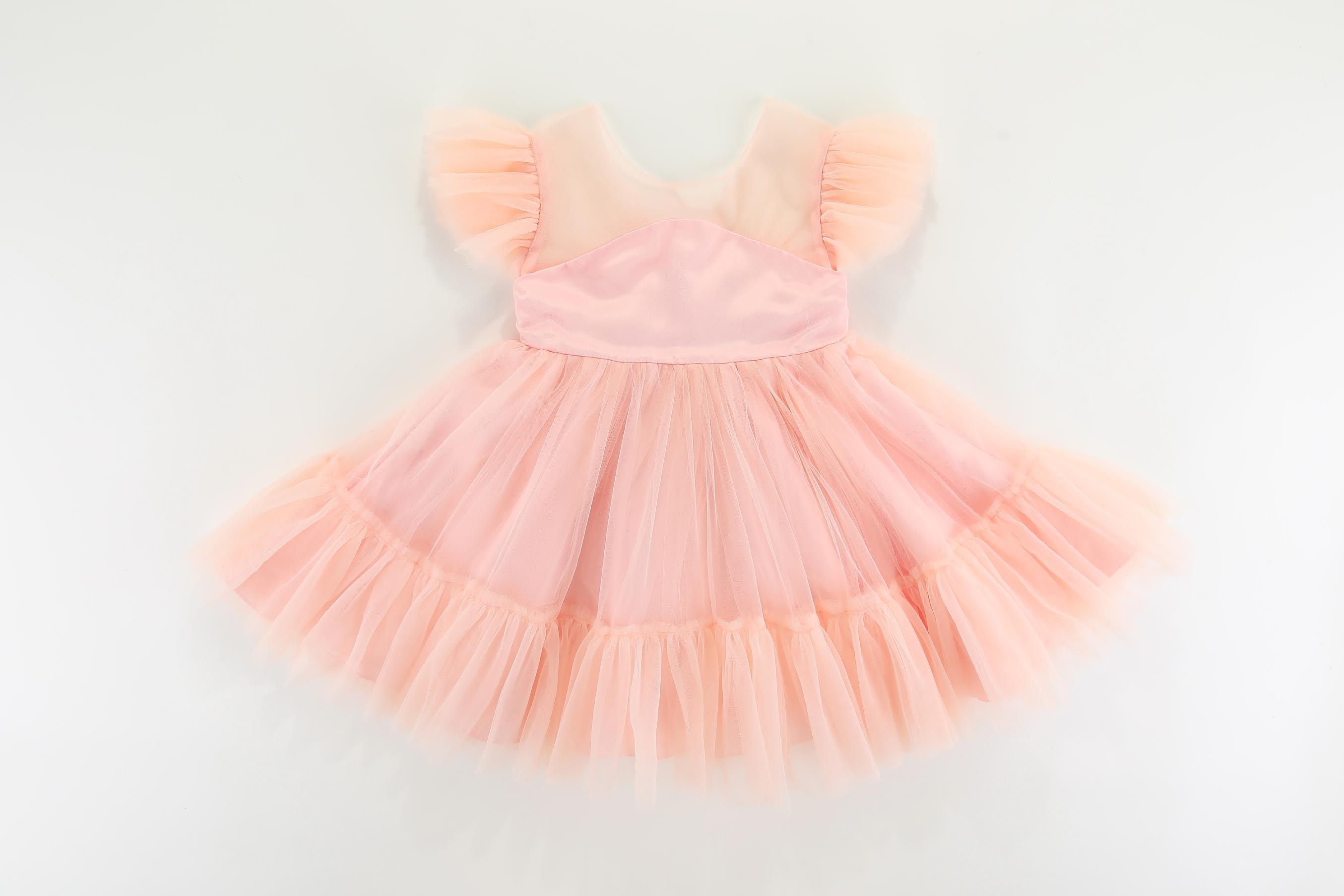 Ellena Dress in Light Pink  - 1-2Y, 2-3Y, 3-4Y, 4-5Y