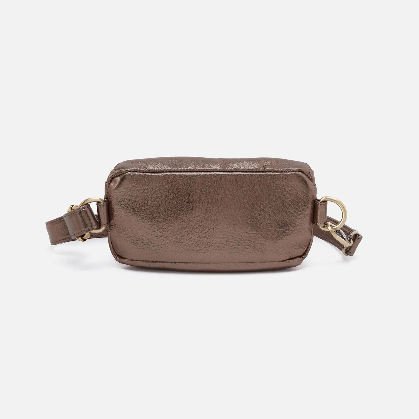 Fern Belt Bag | Pebbled Metallic Leather