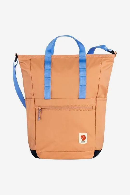 Fjallraven backpack Fjallraven High Coast Totepack orange color