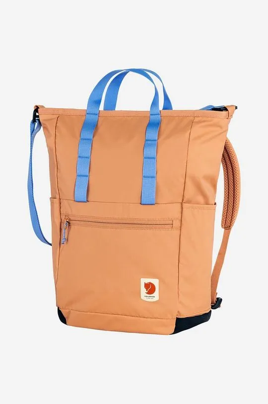 Fjallraven backpack Fjallraven High Coast Totepack orange color