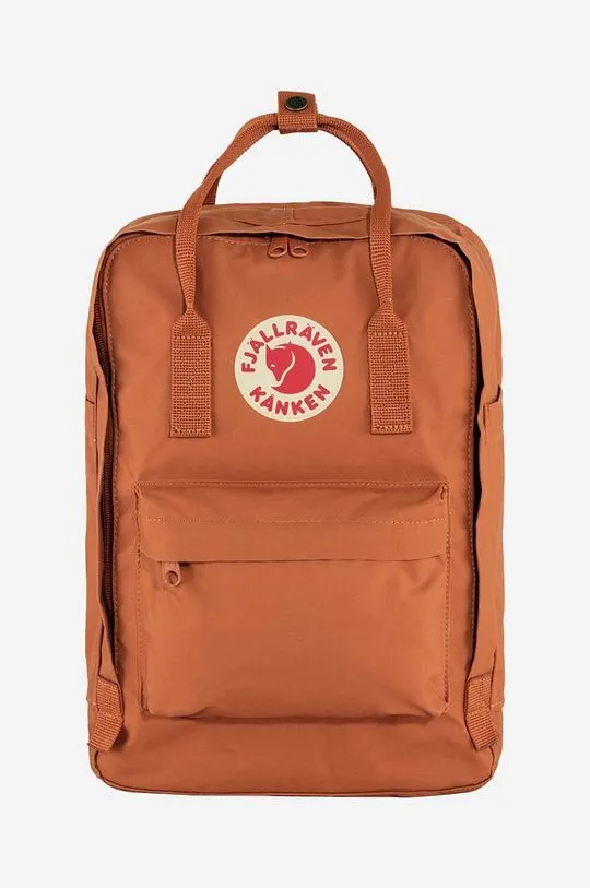 Fjallraven backpack Kanken orange color