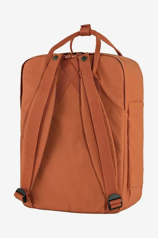 Fjallraven backpack Kanken orange color