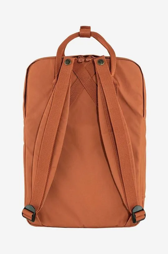 Fjallraven backpack Kanken orange color