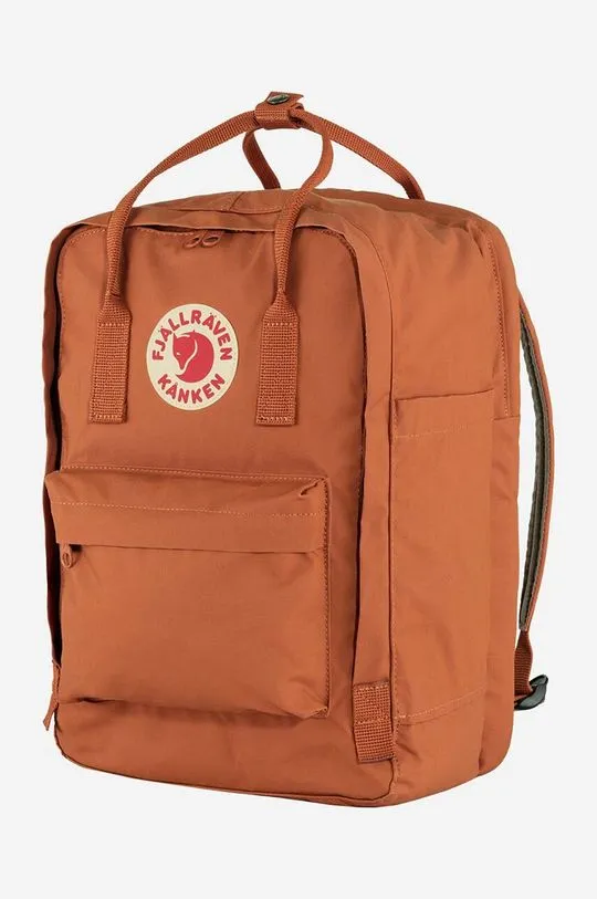 Fjallraven backpack Kanken orange color