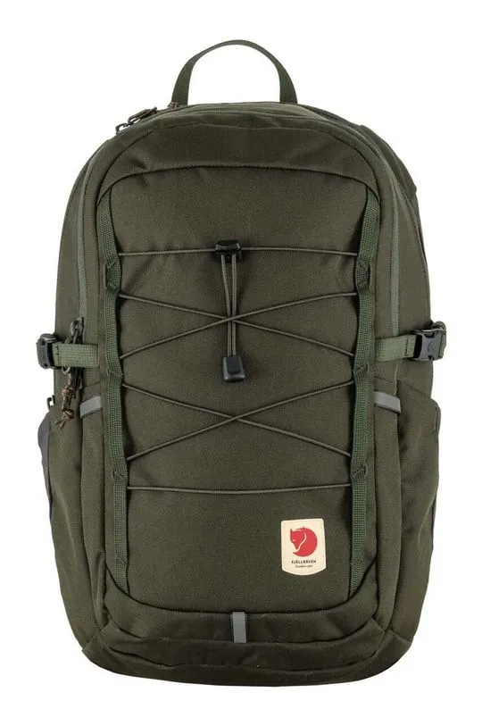 Fjallraven backpack Skule 20 green color