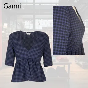 Ganni  |Elegant Style Shirts & Blouses