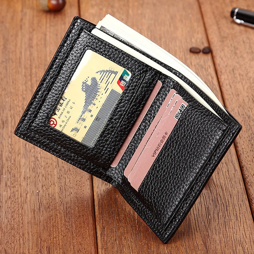 Goforward Men Casual Wallet Money Pockets Purse ID Credit Card Clutch Bifold Wallet