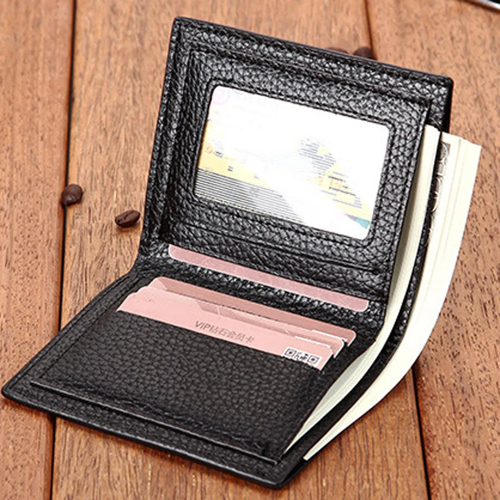 Goforward Men Casual Wallet Money Pockets Purse ID Credit Card Clutch Bifold Wallet