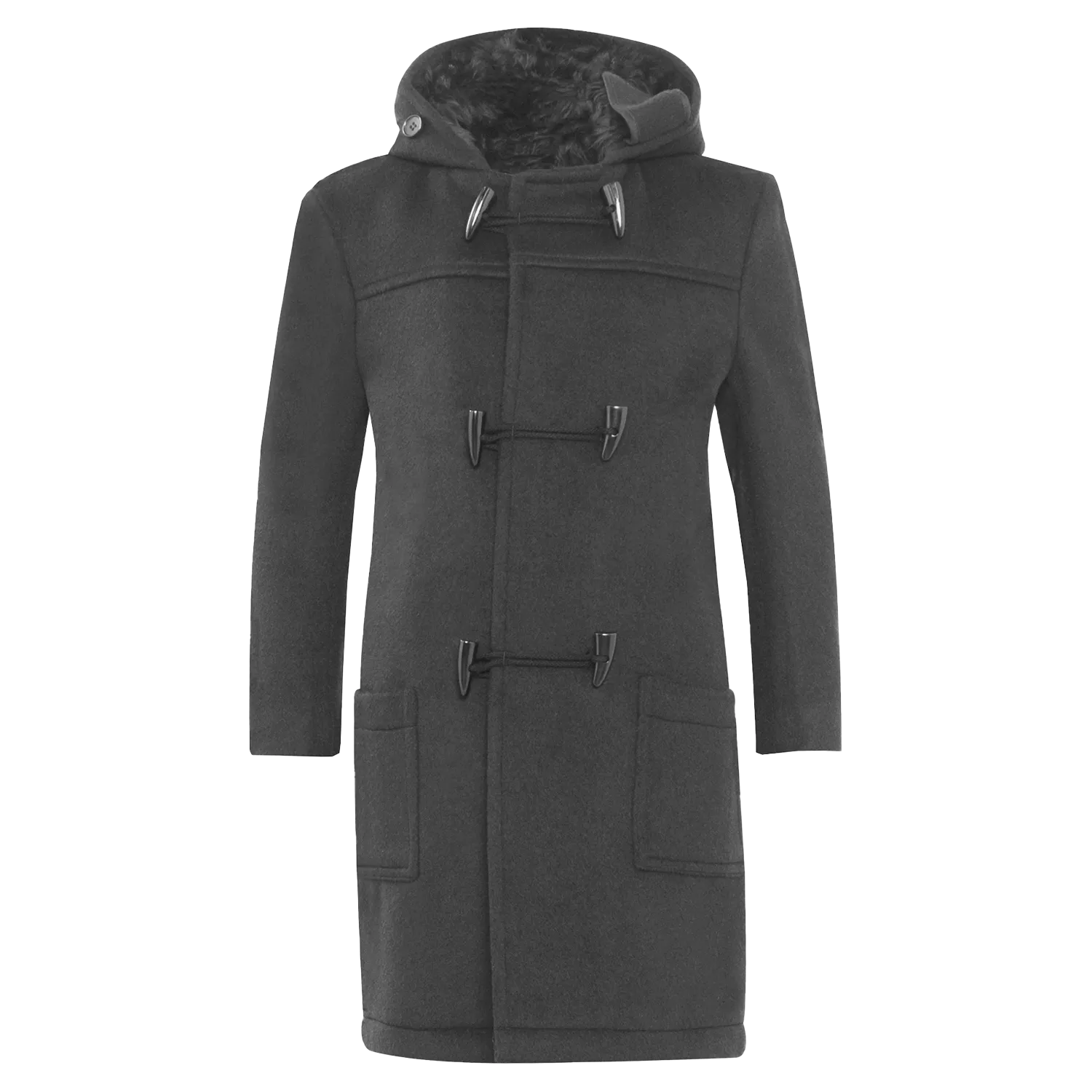 Grey Duffle Coat