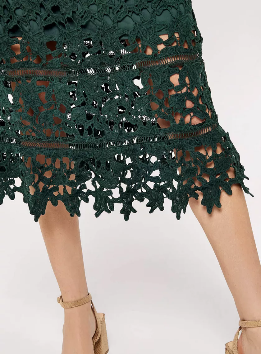 Guipure Lace Dress