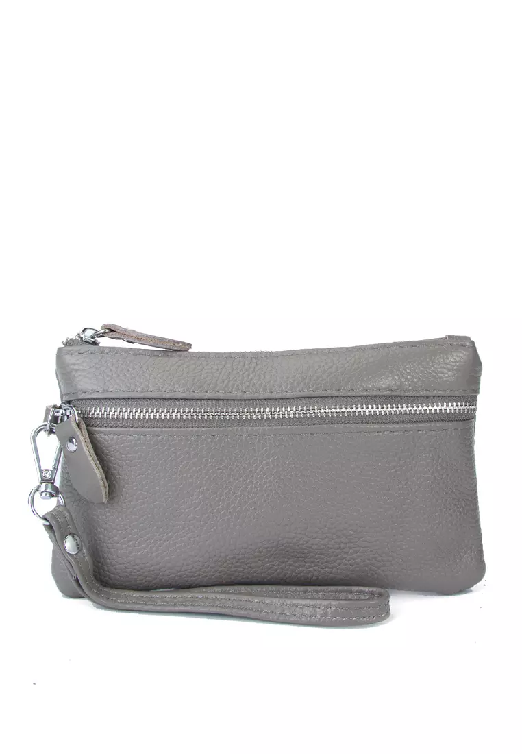 HAPPY FRIDAYS Stylish Litchi Grain Leather Clutch Bag JN2021