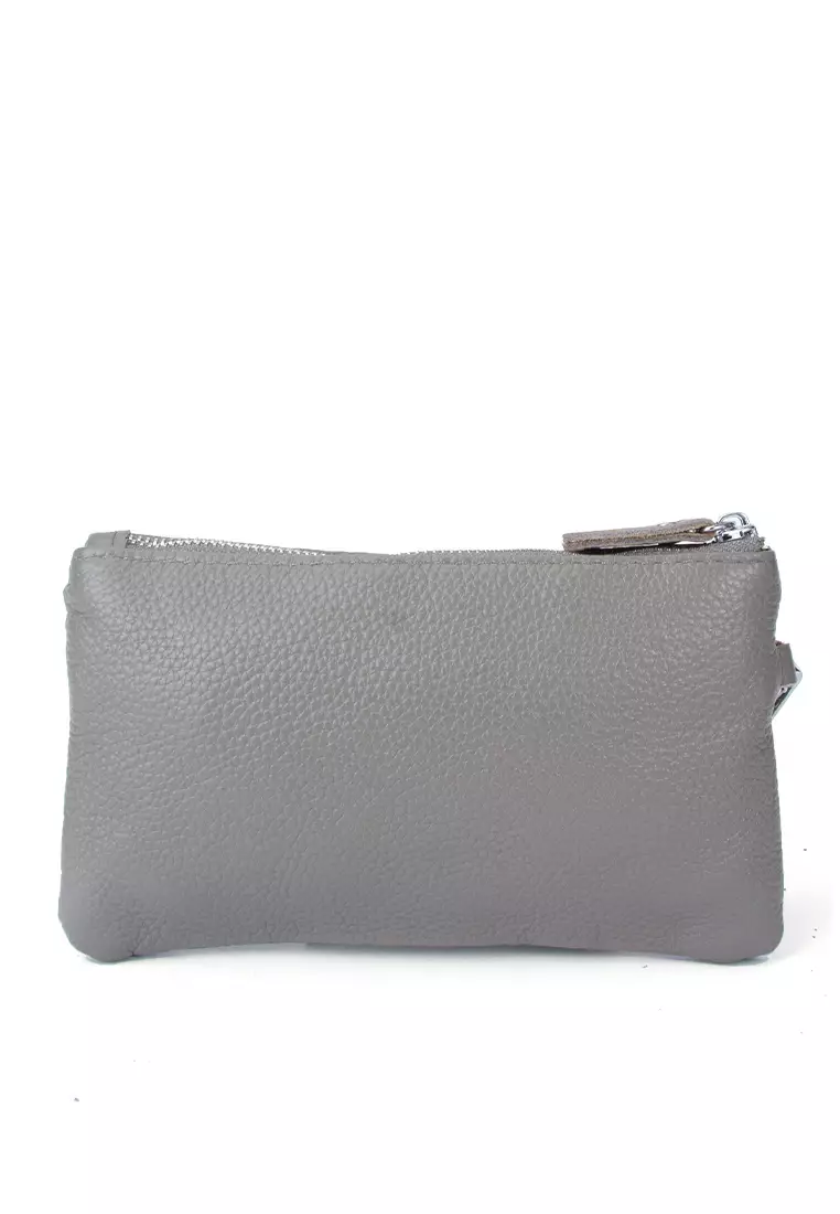 HAPPY FRIDAYS Stylish Litchi Grain Leather Clutch Bag JN2021