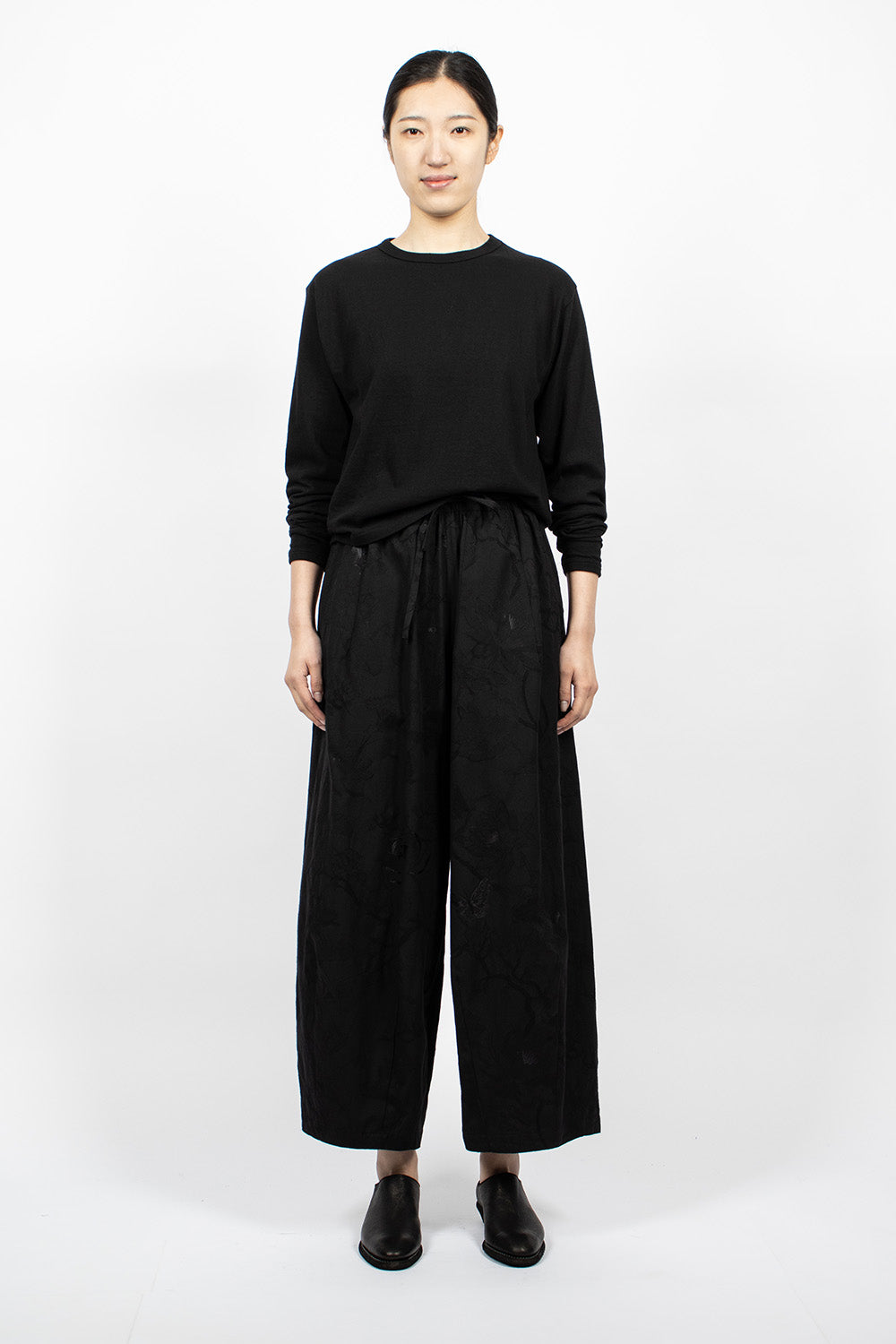 H.D.P Pant Black/Papillon Jacquard