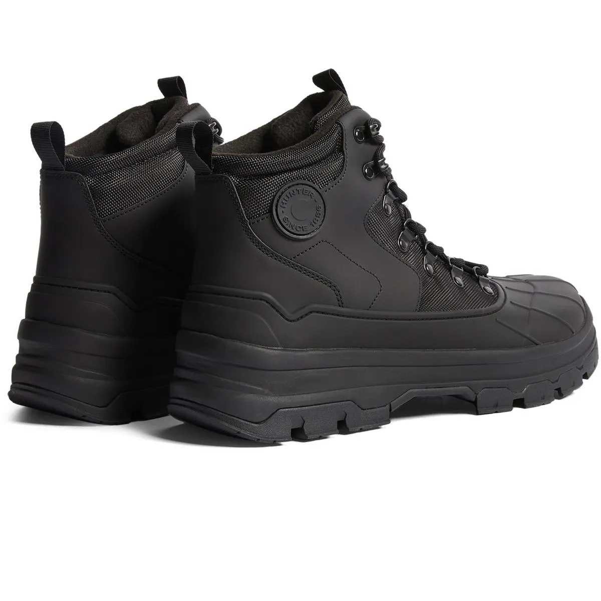 Hunter Explorer Duck Boot Black