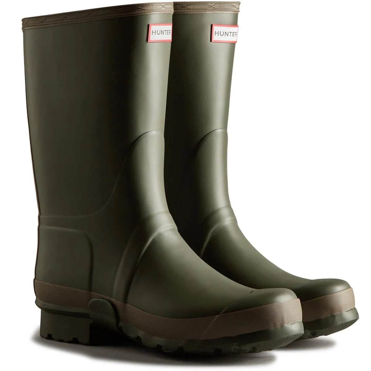 Hunter Gardener Boot Dark Olive/Clay