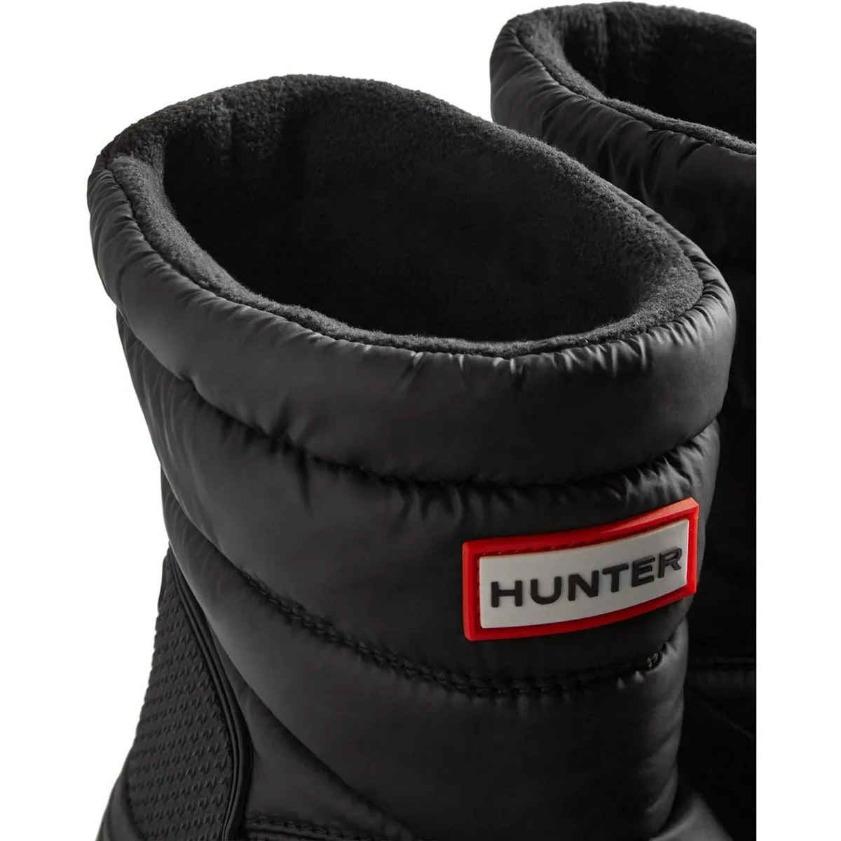 Hunter Intrepid Short Snow Boot Black