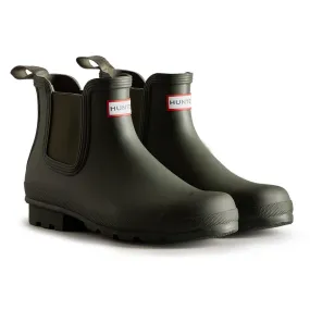 Hunter Original Chelsea Boot Dark Olive