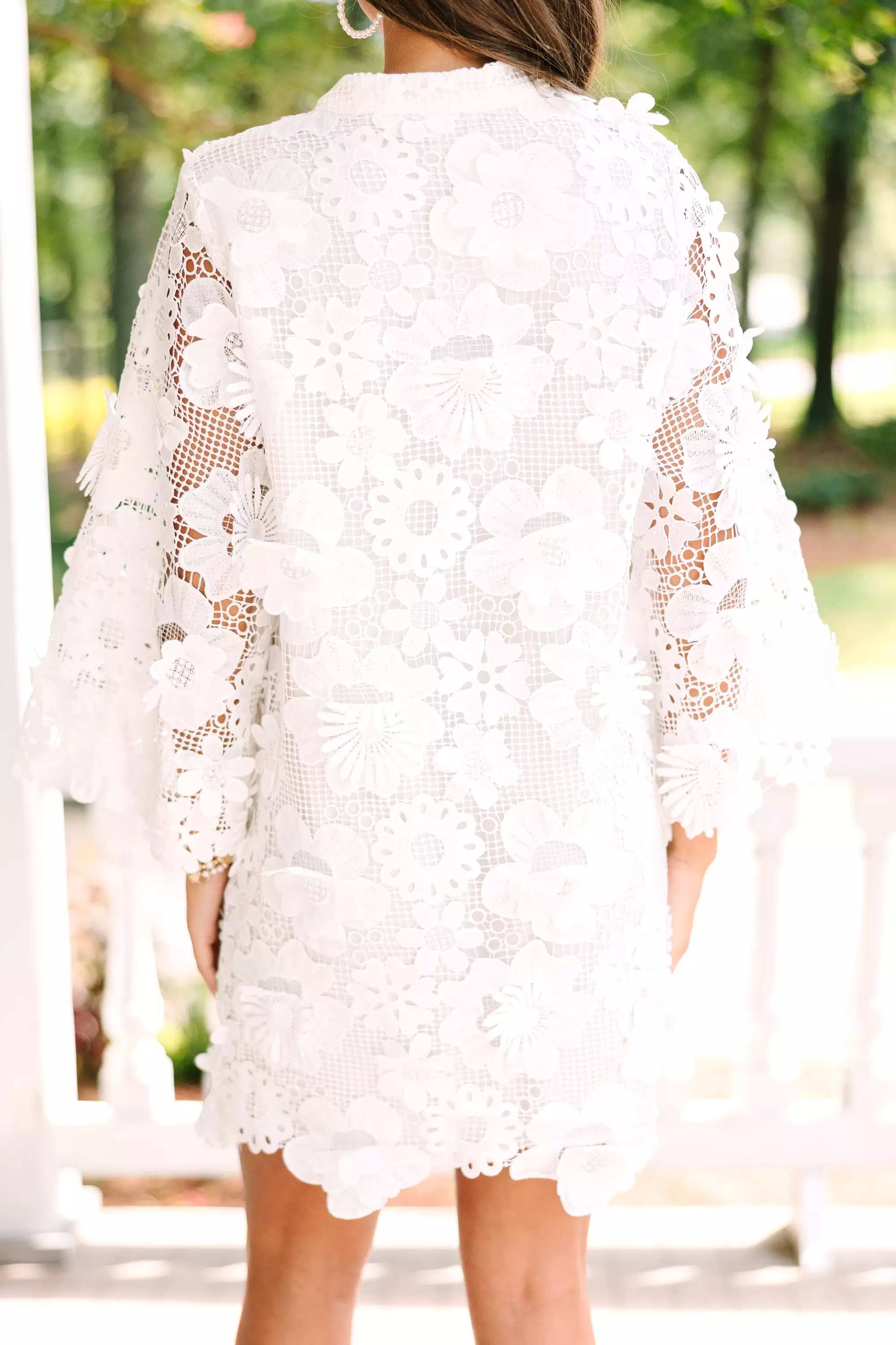 J. Marie: Introduce Yourself White Lace Dress