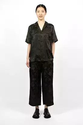 Jacquard Pull On Pant Dark Slate