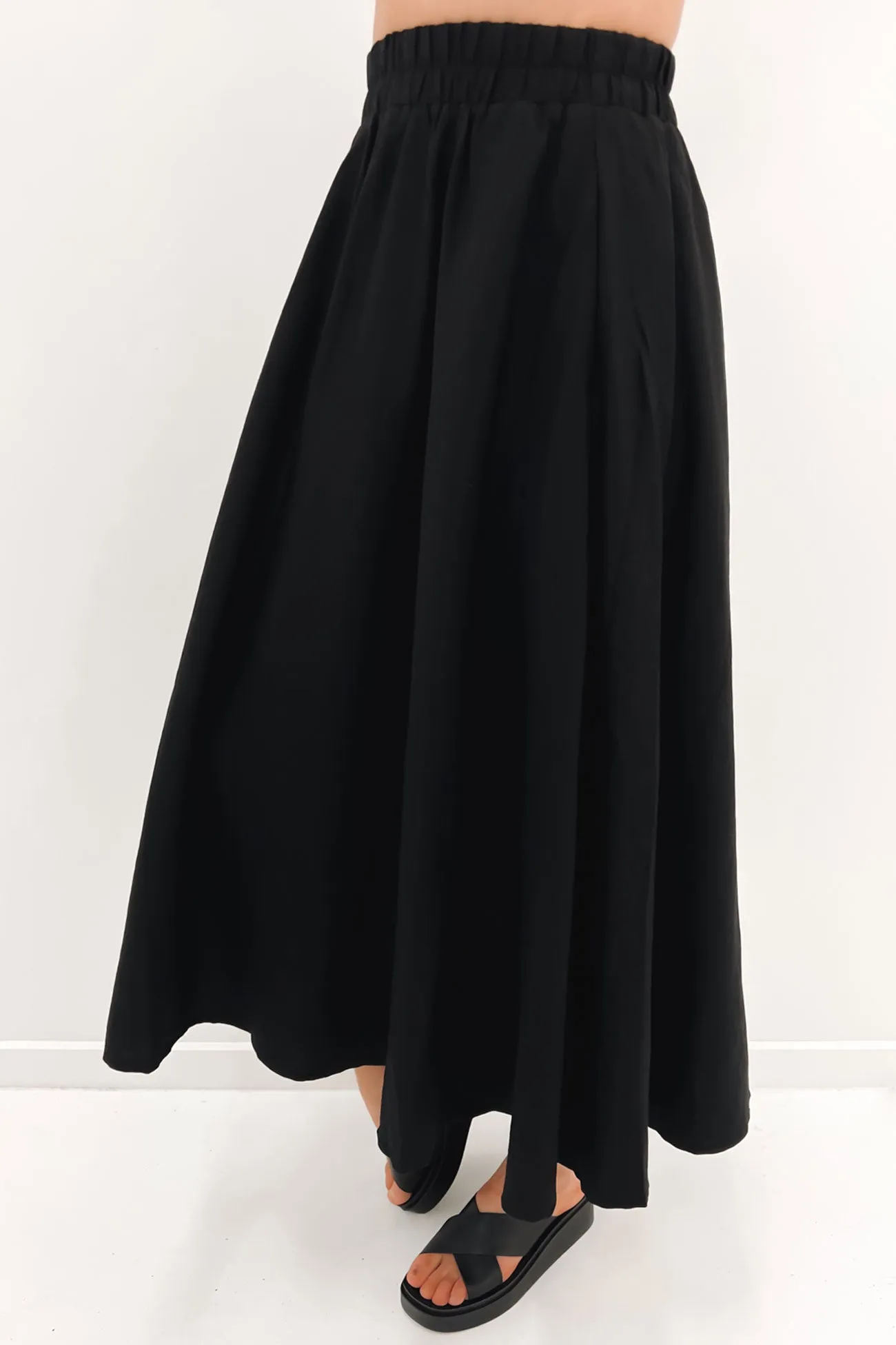 Jessica Maxi Skirt Black