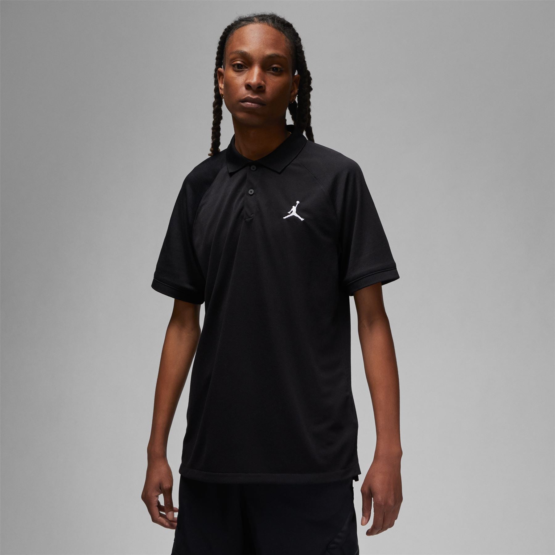 Jordan Dri-FIT Sport Regular Fit Golf Polo Black - 2024