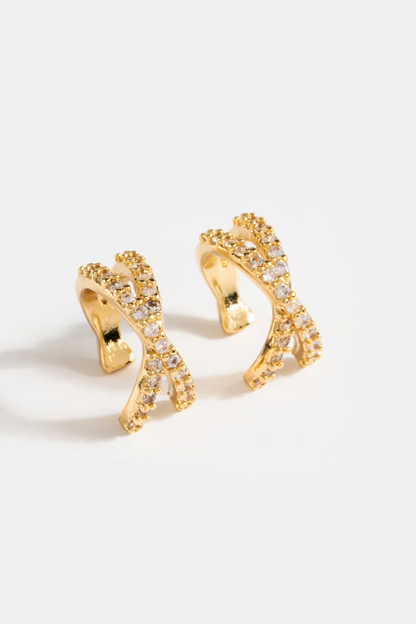 Julie Double X Ear Cuffs