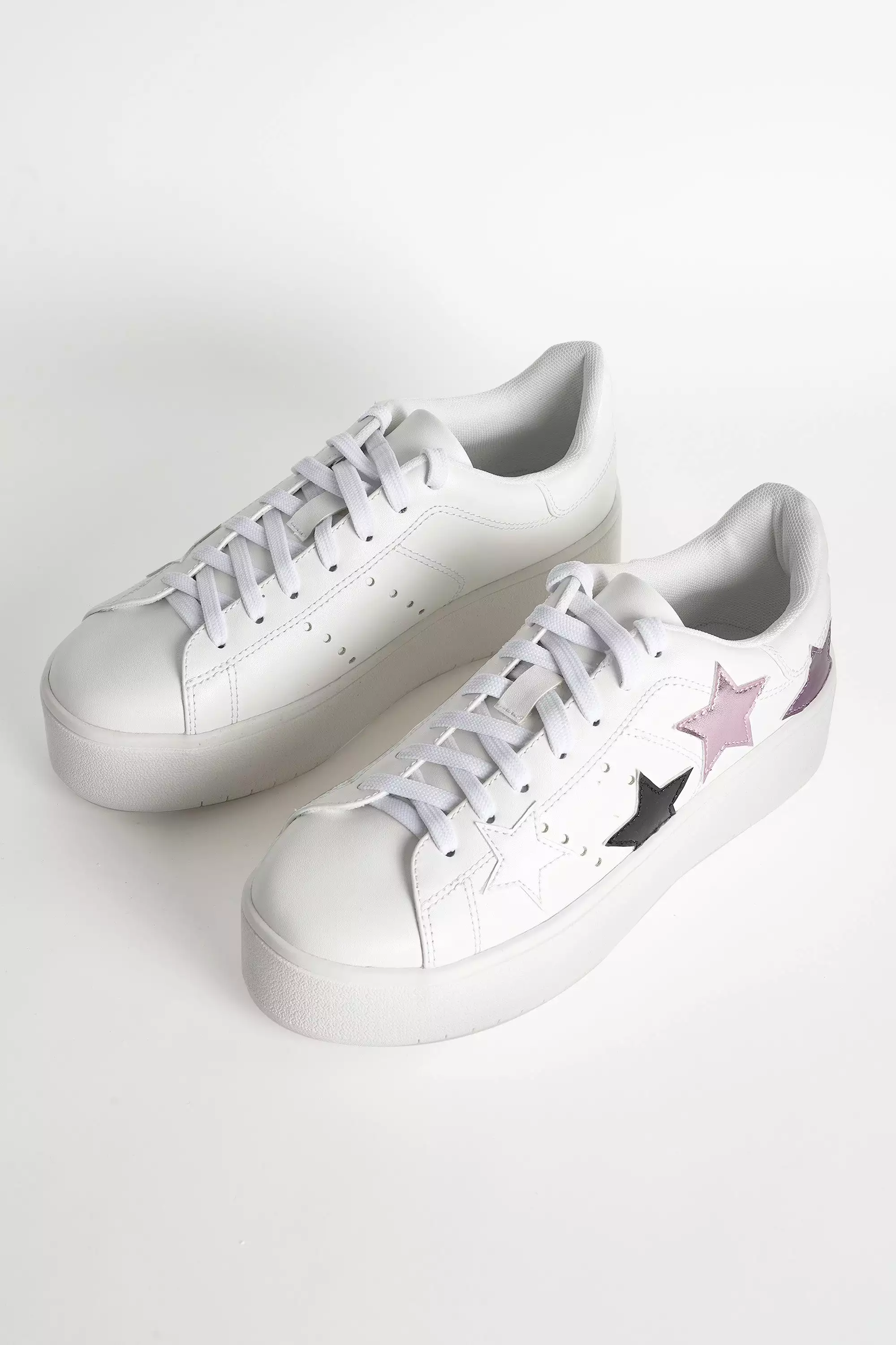 Lace Up Platform Sneakers