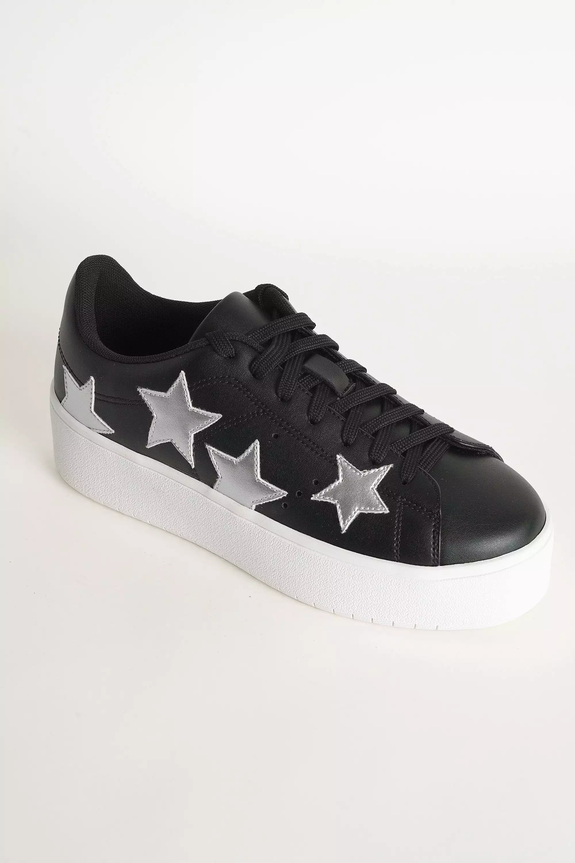 Lace Up Platform Sneakers