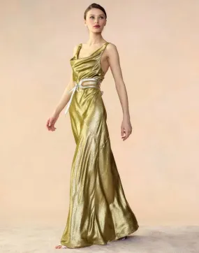 Lam Dress - Liquid Gold