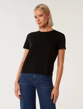 Lara Boxy Crew Neck T-shirt