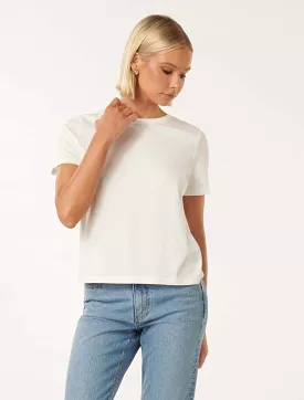 Lara Boxy Crew Neck T-shirt