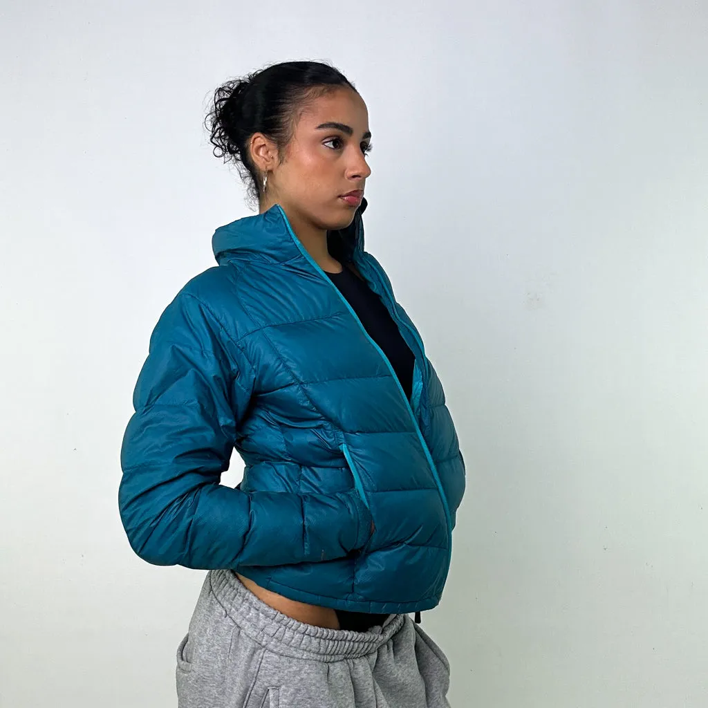 Light Blue y2ks Rab Pertex Microlight Puffer Jacket Coat (S)