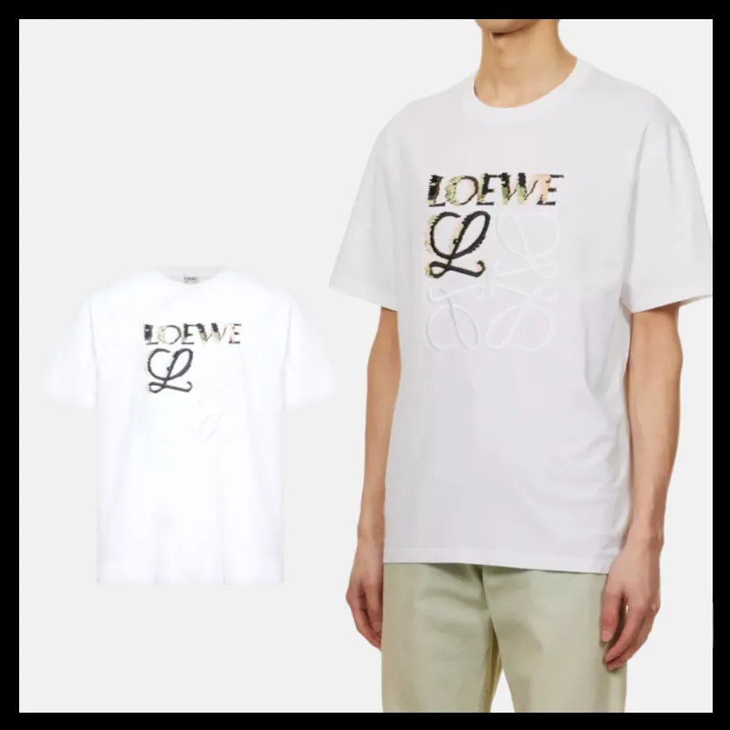 LOEWE  |Cotton Logo Luxury T-Shirts