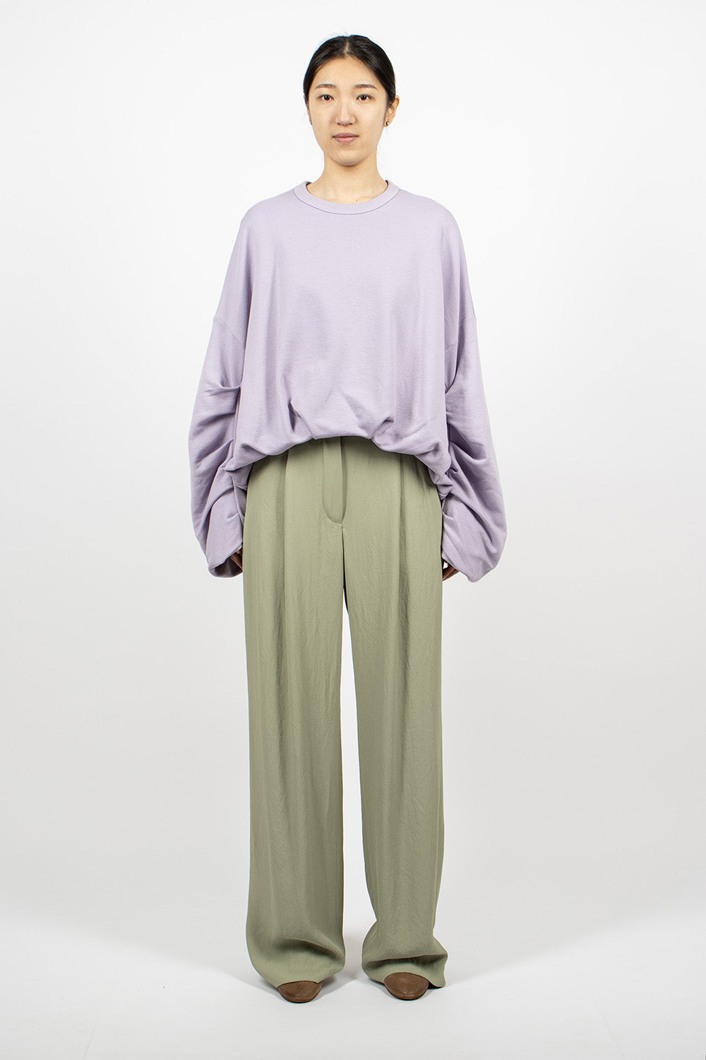 Loose Suit Pants Mint