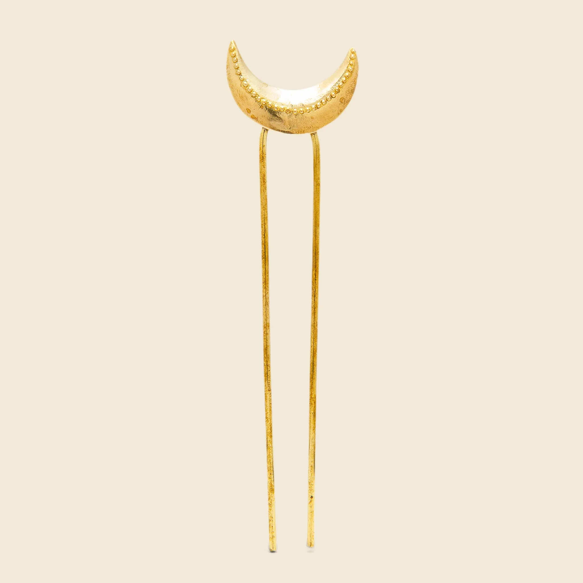 Lore Hairpin - Brass