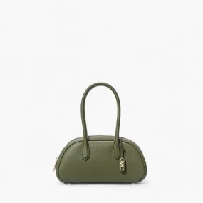 Lulu Small Pebbled Leather Satchel