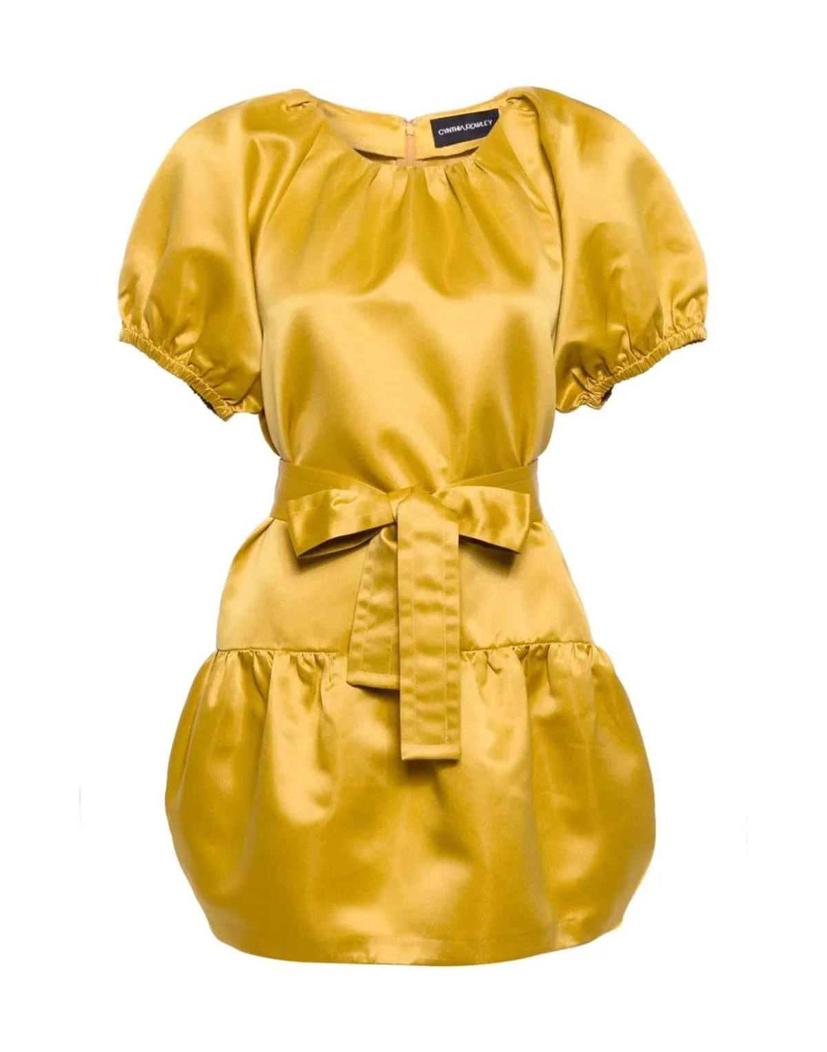 Luna Dress - Gold Yellow