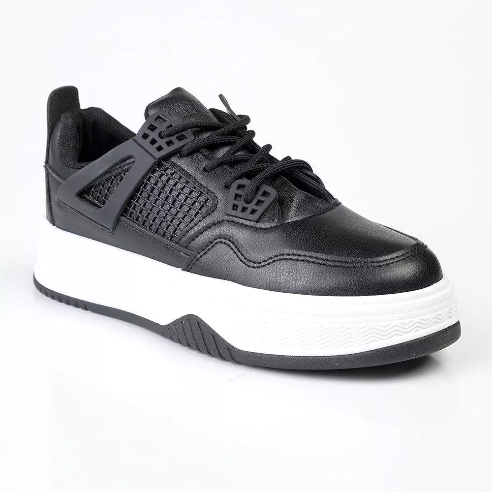 Madison Sally Platform Sneaker - Black