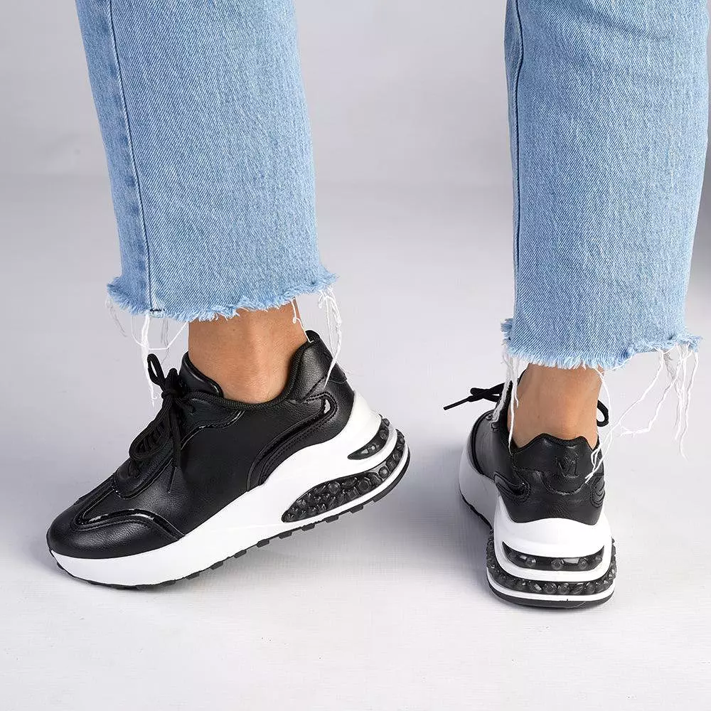 Madison Sassy Bubble Sole Sneaker - Black