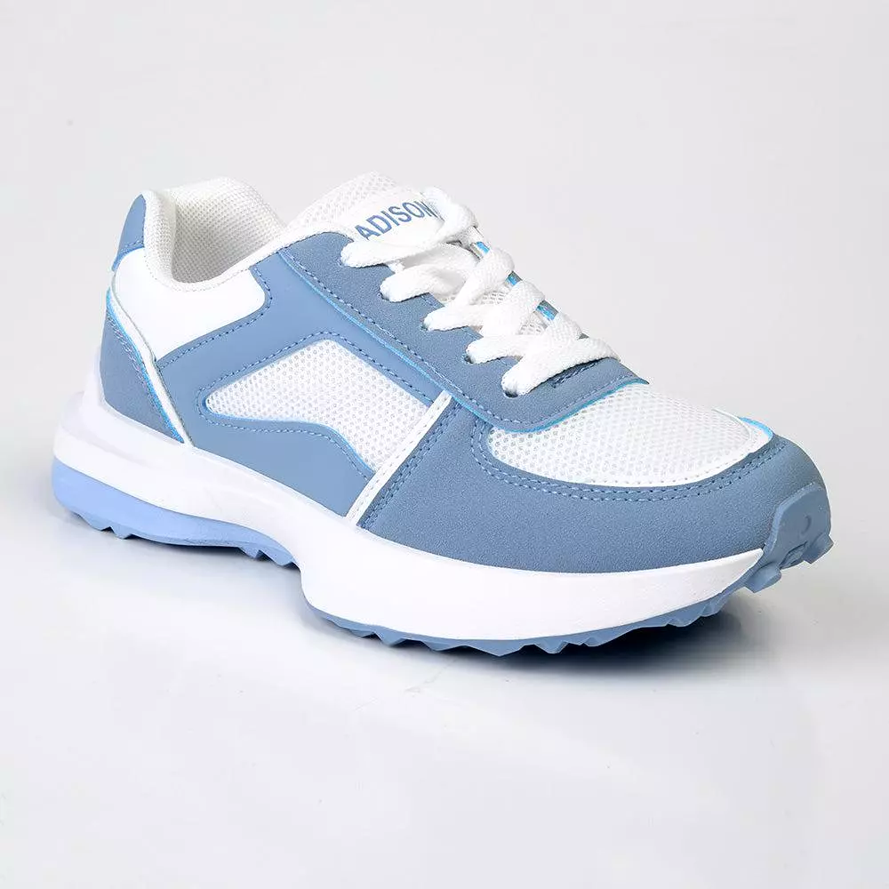 Madison Simone Lace Up  Sneaker - Blue Multi