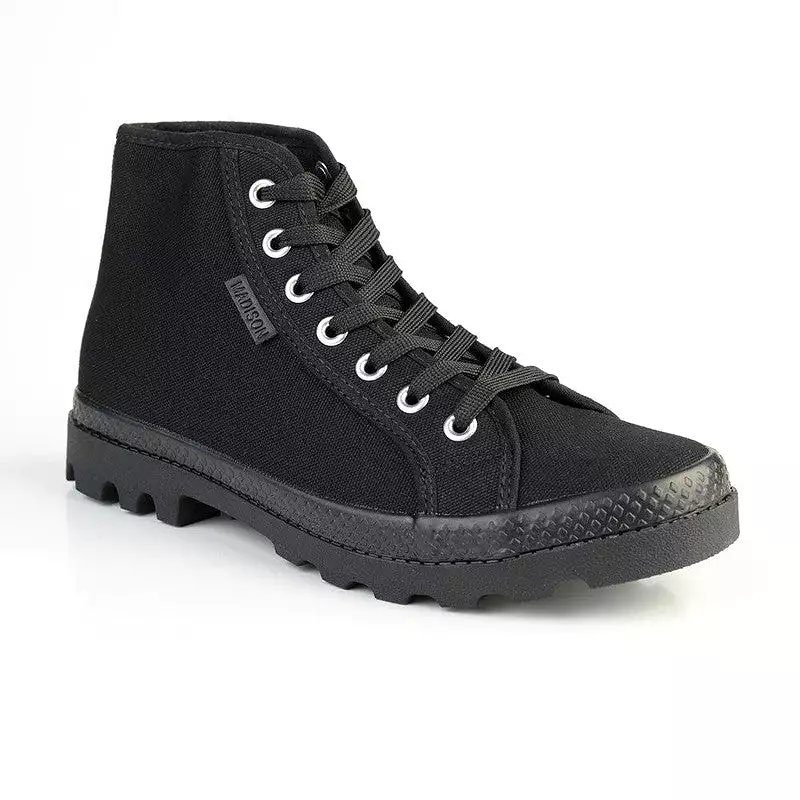 Madison Sofia Hi-Too Sneaker - Black Mono