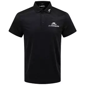 Mat Regular Fit Jacquard Tour Polo Black - SS24