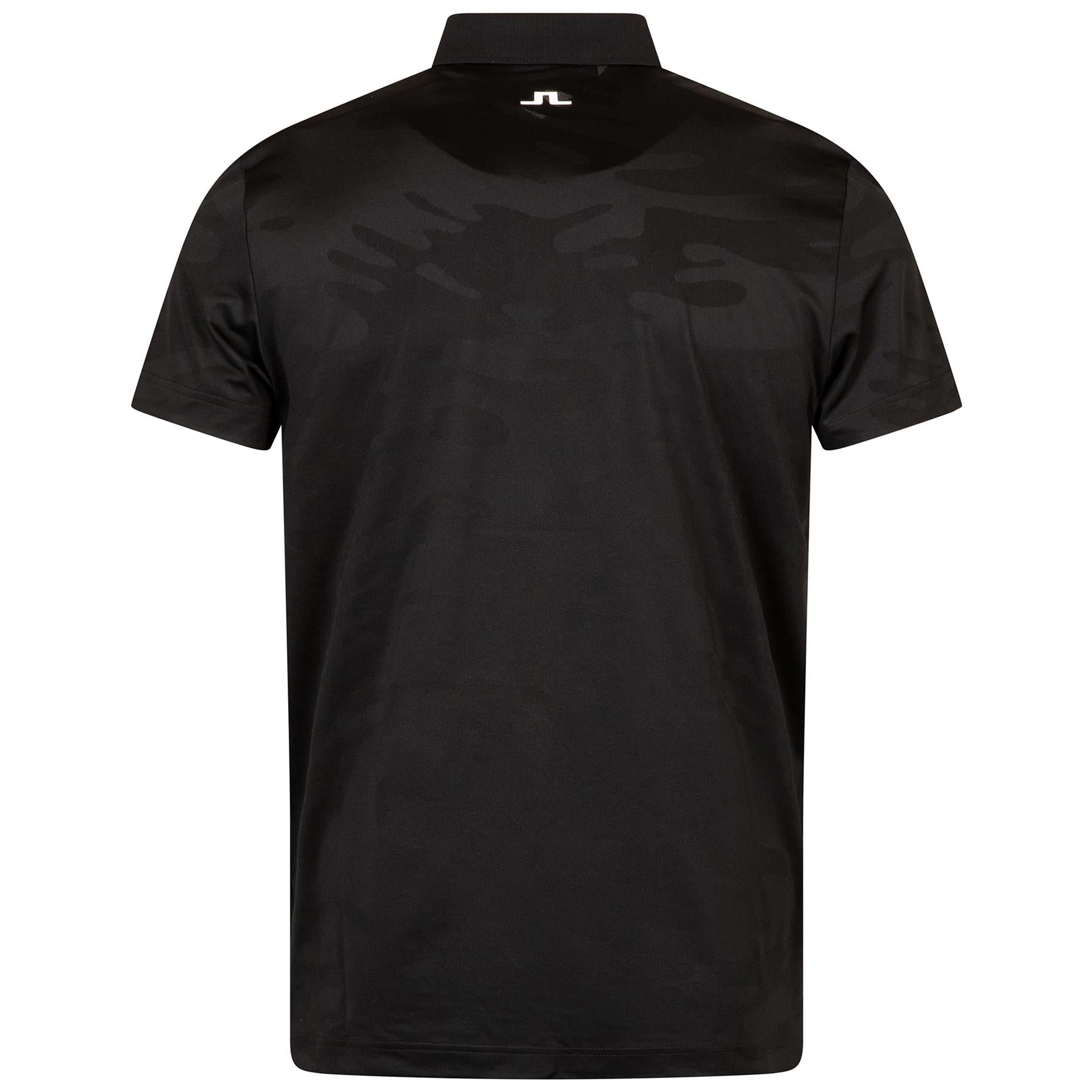 Mat Regular Fit Jacquard Tour Polo Black - SS24