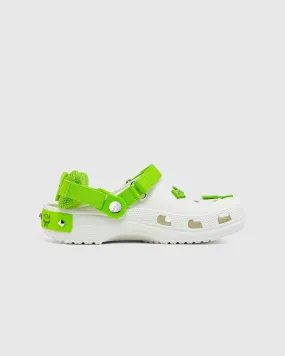 MCM x Crocs – Belt Bag Clog White | Highsnobiety Shop