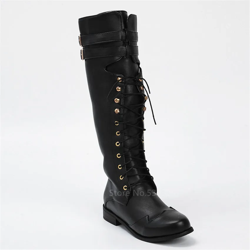 Men's shoes men's boots boots rivets