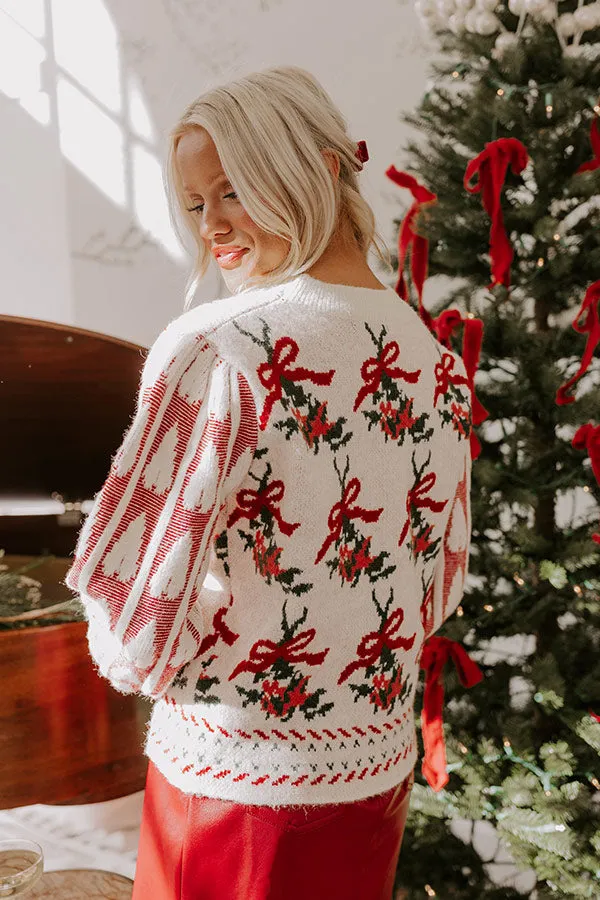 Mistletoe Kisses Knit Sweater